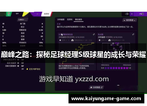 巅峰之路：探秘足球经理S级球星的成长与荣耀